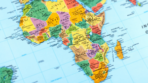 Mapa polityczna Afryki