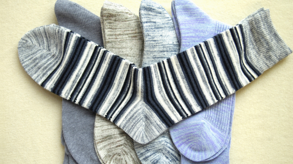 Kilka nowych par skarpetek