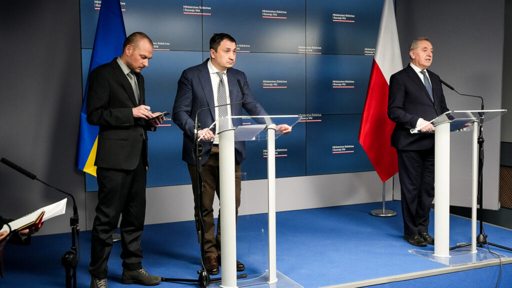 Konferencja prasowa w Ministerstwie Rolnictwa i Rozwoju Wsi. Fot. MRiRW