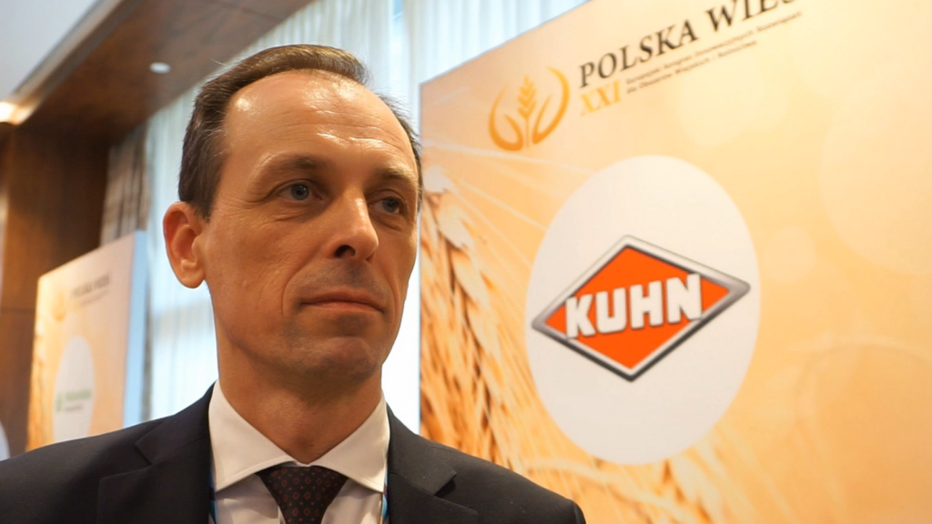 Artur Szymczak z firmy KUHN Polska